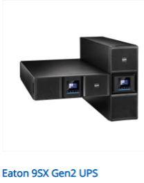 Eaton 9SX Gen2 UPS - Online double-conversion UPS for critical applications
